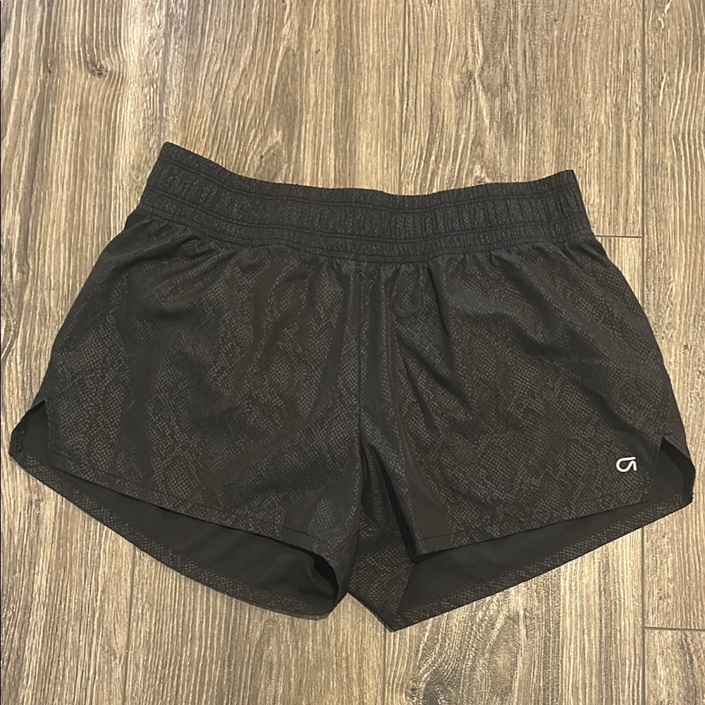 Gap Black Patterned Athletic Shorts - image 1
